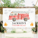 Search for firefighter banners Sound the alarm