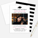 Search for pink and gold graduation invitations Modern minimalist