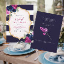 Search for fuchsia invitations Navy