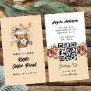 Search for latte business cards Coffee