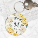 Search for yellow and white pattern key rings Elegant