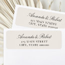 Search for elegant and classy return address labels Modern