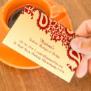 Search for paisley business cards Elegant