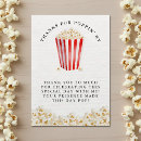 Search for popcorn thank you cards Carnival