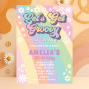 Search for 70s birthday invitations Rainbow