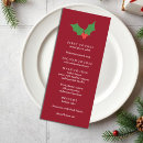Search for festive christmas menus Holly