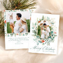 Search for watercolor christmas cards Foliage