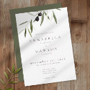 Search for watercolor invitations Greenery