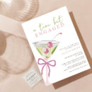 Search for martini bridal shower invitations Modern