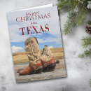 Search for cowboy boots christmas cards Texas