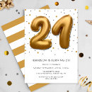 Search for turning 21 invitations Modern