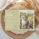 Search for orange cat invitations Pet