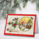 Search for windmill christmas cards Retro