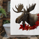 Search for moose shower curtains Nature