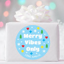 Search for minimalist design stickers Merry christmas