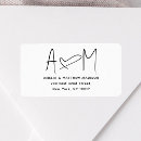 Search for with hearts return address labels White