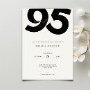 Search for 95 years invitations Elegant