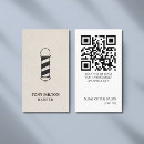 Search for barber pole business cards Professional
