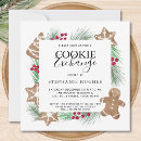 Search for cookie exchange invitations Festive
