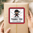 Search for red ninja stickers Samurai
