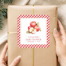 Search for red apple fruit stickers Apple baby shower