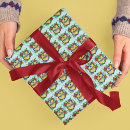 Search for evergreen wrapping paper Poinsettia