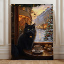 Search for whimsical christmas art Cat