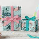Search for axolotl wrapping paper Underwater
