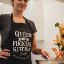 Search for queen of the kitchen aprons For her