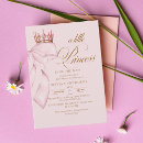 Search for gold princess baby shower invitations Fairytale