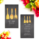 Search for food blogger business cards Catering
