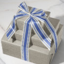 Search for blue and white stripes ribbon Vintage