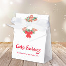Search for cookie favour boxes Christmas cookie box