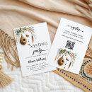 Search for nesting party invitations Rustic
