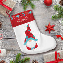 Search for gnome christmas stockings Scandinavian