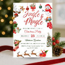 Search for eve christmas invitations Jingle and mingle