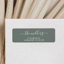 Search for families return address labels Green