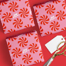 Search for spiral wrapping paper Merry christmas
