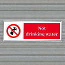 Search for drinking water stickers Safe