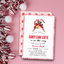 Search for candy cane baby shower invitations Mother to be