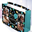 Search for turquoise blue gift bags Happy birthday