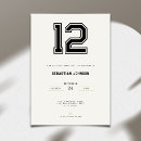 Search for 12 years birthday invitations Elegant