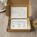 Search for thank you note for small business Elegant script