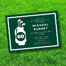 Search for golf 60th birthday invitations Adult