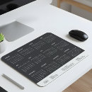 Search for advertising standard mouse mats Black