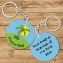 Search for coconut palm tree key rings Summer