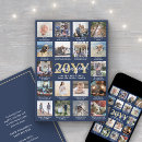 Search for blue and white christmas cards Modern minimalist