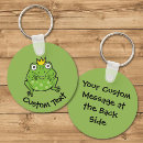 Search for prince crown key rings Frog