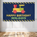 Search for train birthday banners Colourful