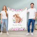 Search for cute squirrel blankets Forest